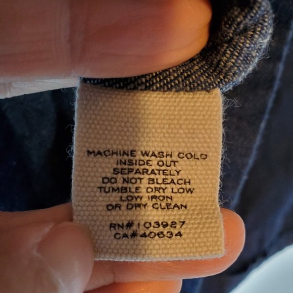 MARC by MARC JACOBS denim top - Picture 8 of 9